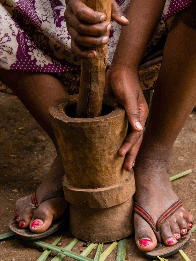 Traditional Spices Making